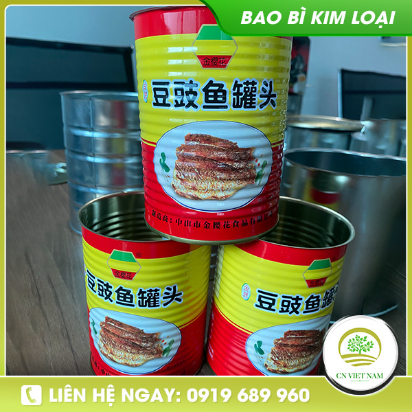 In ấn vỏ lon kim loại theo yêu cầu - Bao Bì Kim Loại CN Việt Nam - Công Ty Cổ Phần Thương Mại CN Việt Nam